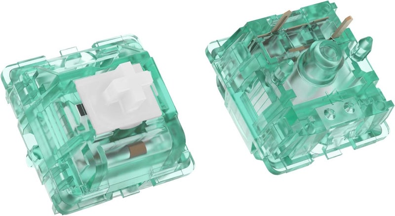 DUROCK Silent Shrimp Switches, Silent T1 Tactile Switches 67g, 5 Pins Pre-Lubed MX Silent Keyboard Switches ( Silent Shrimps, 90pcs) - Image 5